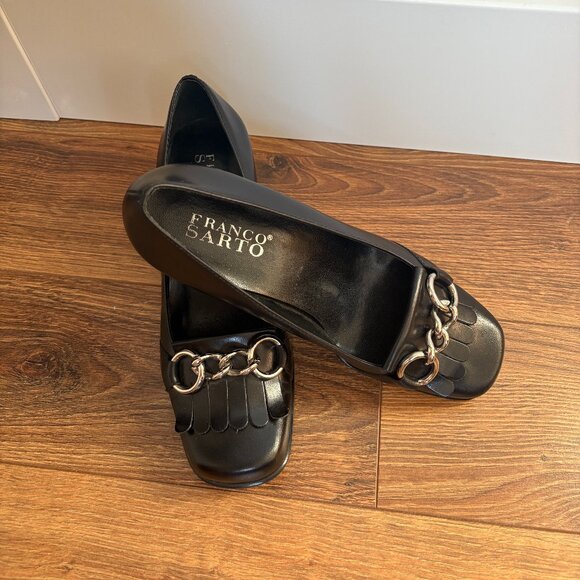 Vintage Y2K Franco Sarto Leather Slip-On Loafers - Picture 3 of 4